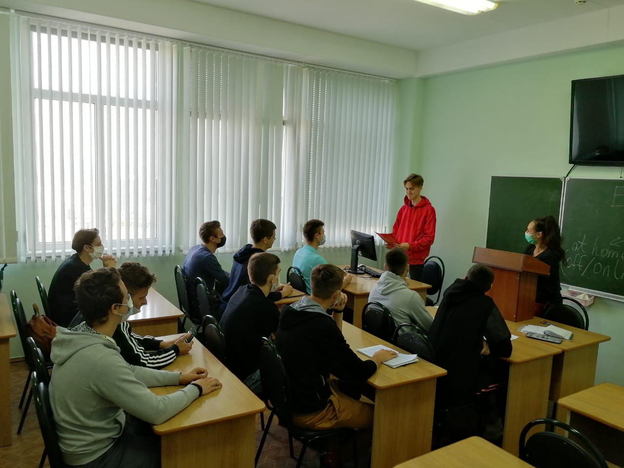 Занятие в необычном формате